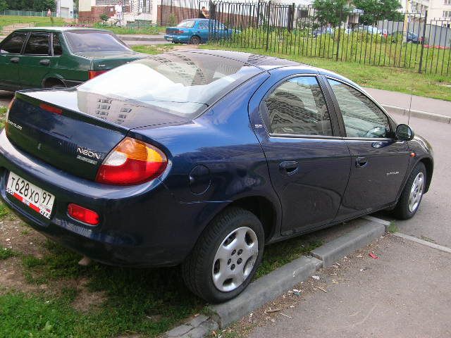 2000 Chrysler neon pictures #3