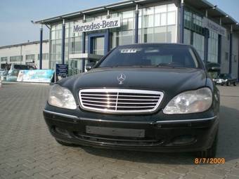 2001 Mercedes-Benz S-Class Images