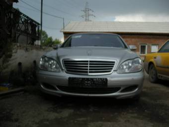 2003 Mercedes-Benz S-Class Pictures