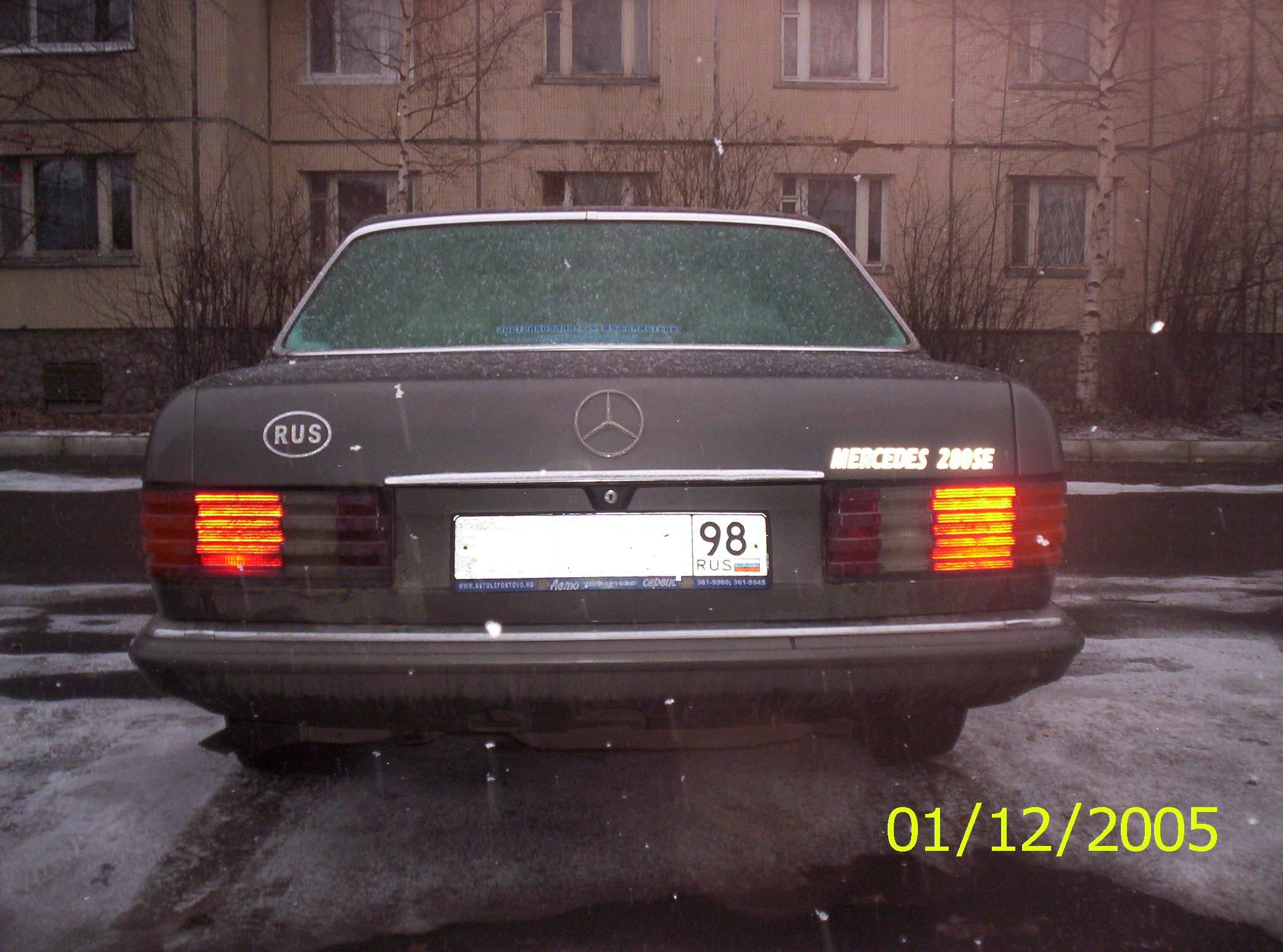 1986 Mercedes-Benz S280