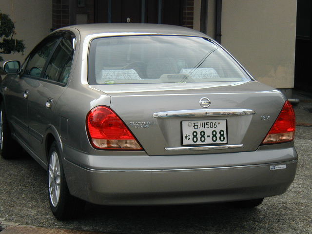 nissan bluebird, 2003