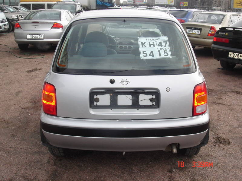 Nissan micra 2001 manual #8