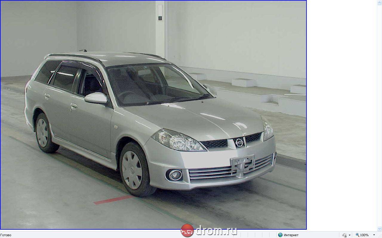 Nissan wingroad station wagon 2004 #7