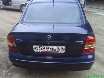 2001 Opel Astra Pictures