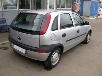 2001 Opel Corsa Pictures