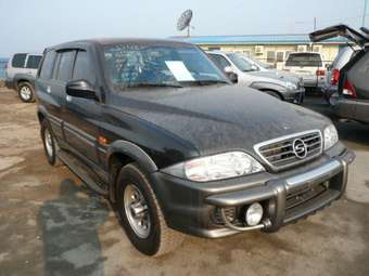 ssangyong musso 2002