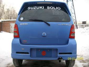2001 Suzuki Wagon R Solio Photos