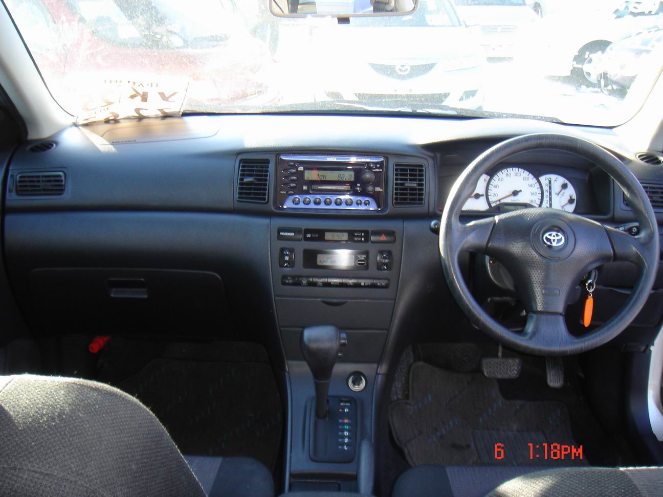 2001 Toyota allex review