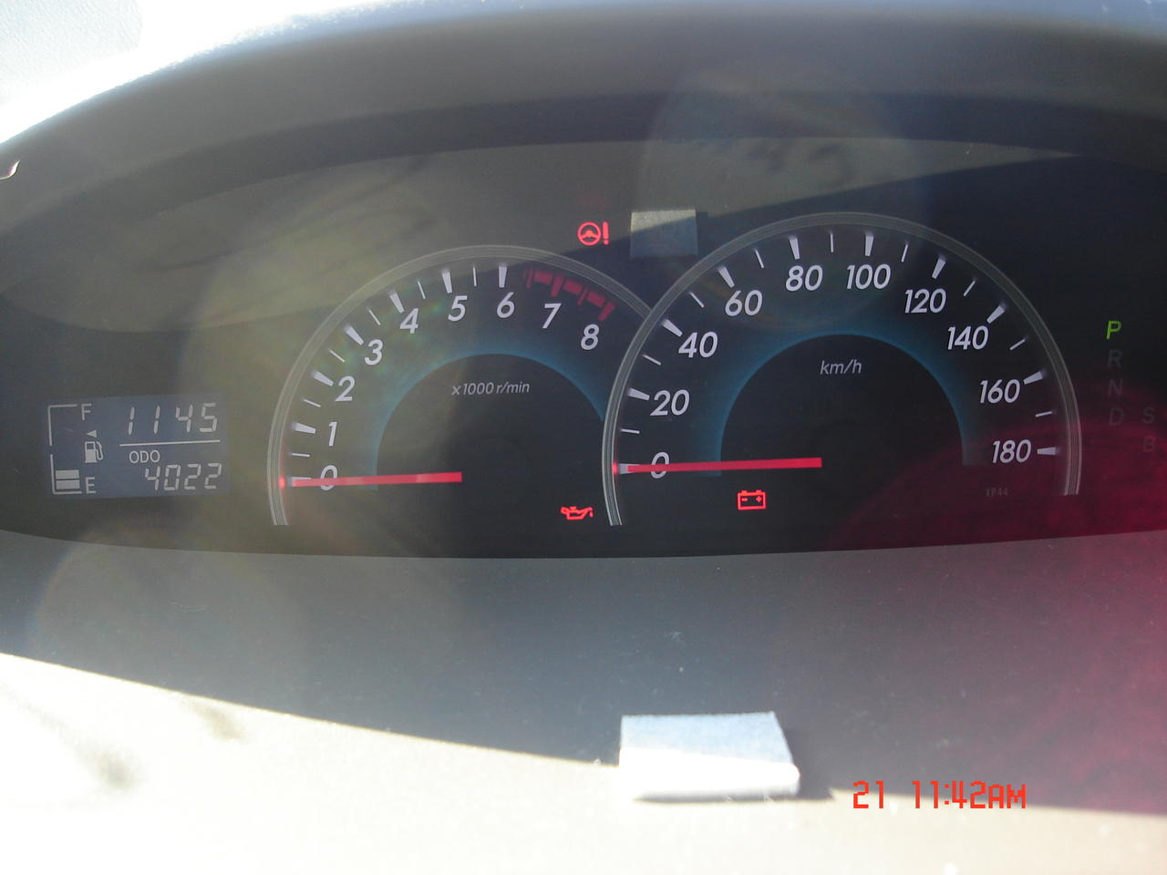 Toyota Belta Interior