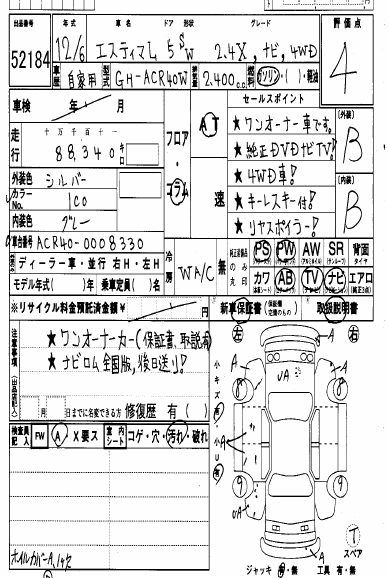 2000 Toyota Estima Image