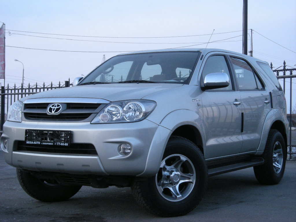 Toyota fortuner problems 2007