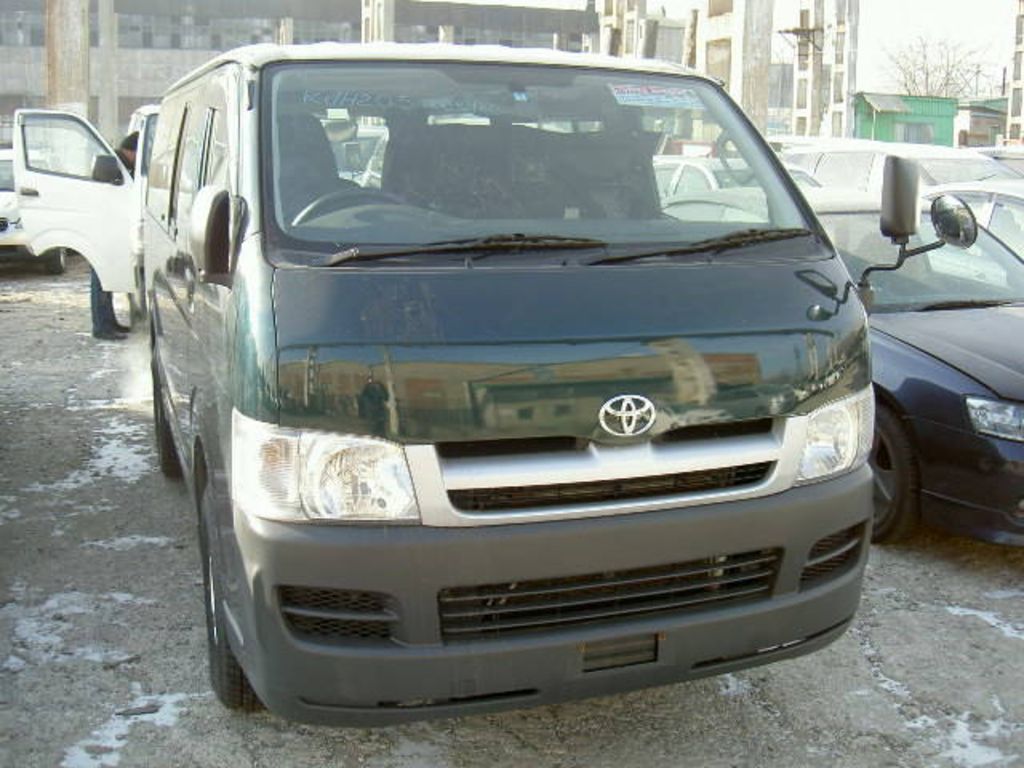 2005 Hiace toyota