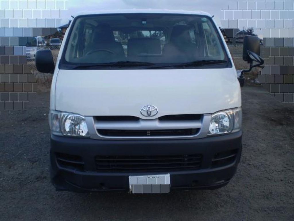 toyota hiace van 2005 model #7