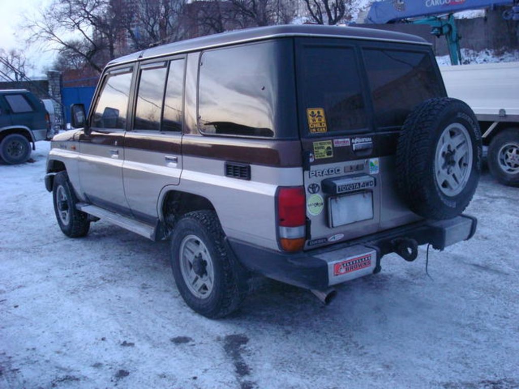 1990 toyota land cruiser prado review #4 1990 toyota land cruiser prado review #4