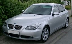 Pre-facelift BMW E60 sedan