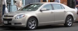 Seventh generation Chevrolet Malibu LT