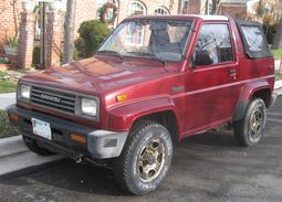 Daihatsu Rocky soft top (US)