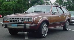1987 AMC Eagle wagon with optional woodgrain trim