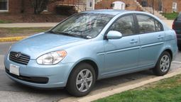 3rd-gen Hyundai Accent GLS sedan (US)