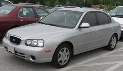 2001-2003 Hyundai Elantra sedan (US)