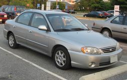 Kia Spectra sedan (US)