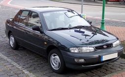 1st-gen Kia Sephia sedan (Europe)