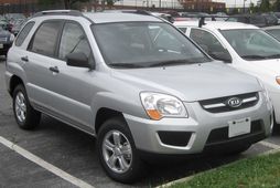 2009 Kia Sportage LX (US)