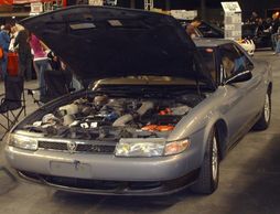 Eunos Cosmo photographed at the Montreal National Sport Compact Auto Show 2007