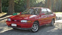 1993 KF Ford Laser S, 3-door Hatchback