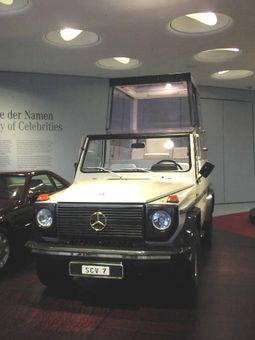 1980 Mercedes-Benz 230 G Popemobile