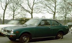 First generation Mitsubishi Lancer 2 door