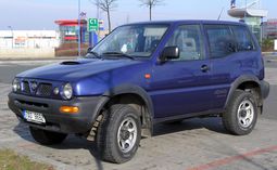 1996-1999 facelift Nissan Terrano II 3-door