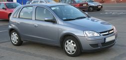 Opel Corsa C 5-door (post-facelift)