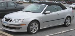 2nd-gen Saab 9-3 convertible