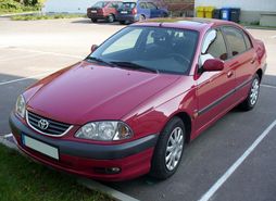 Face-lifted 1st gen Avensis