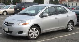 Toyota Yaris sedan (US)