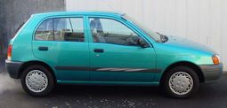 1998 Toyota Starlet 1.3i EP91 (five-door)