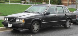 Volvo 740 GL sedan (US)