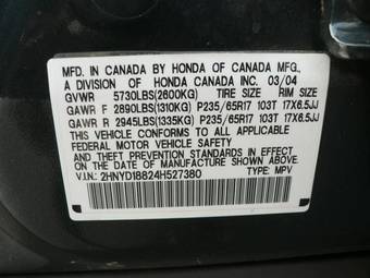 2004 Acura MDX Pictures