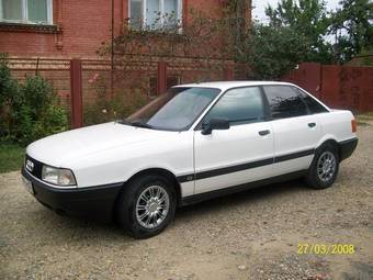 1987 Audi 80 Pictures