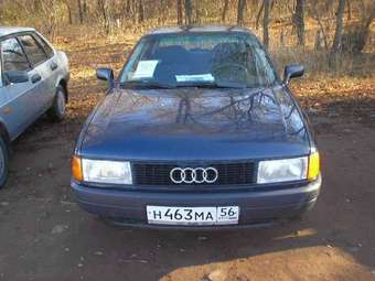 1988 Audi 80 Pictures