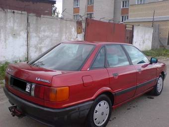 1988 Audi 80 Pictures