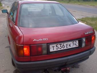 1988 Audi 80 Images