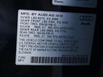 2008 Audi Q7 Photos