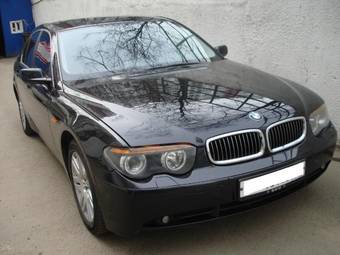 2001 BMW 7-Series Pictures