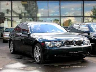 2001 BMW 750I