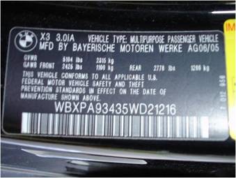 2005 BMW X3 Photos