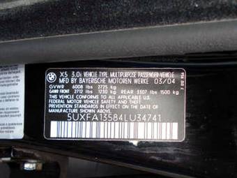 2004 BMW X5 For Sale