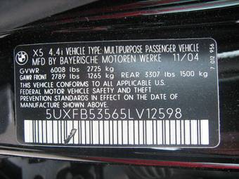 2004 BMW X5 Photos