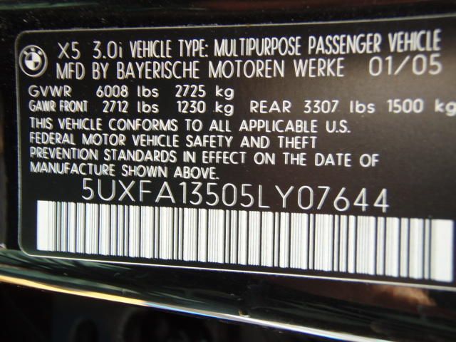 2005 BMW X5